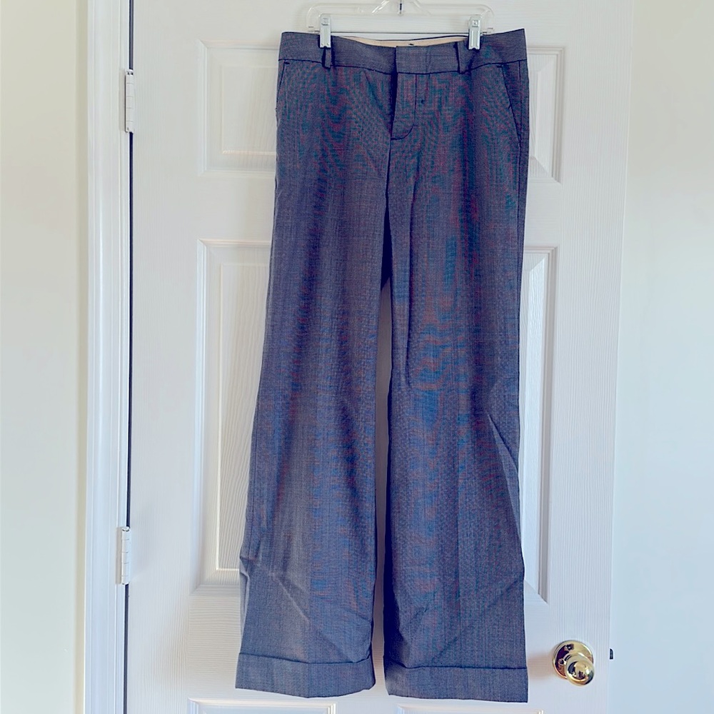 Banana Republic slacks.